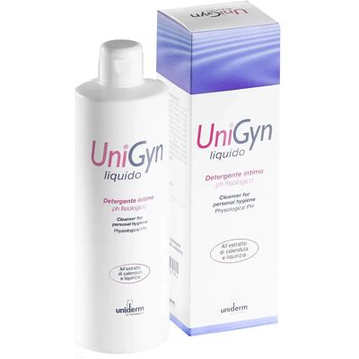Uniderm Farmaceutici Srl Unigyn Detergente Intimo Liquido - pH Femminile 400ml Uniderm Farmaceutici Srl Unigyn Detergente Intimo Liquido - pH Femminile 400ml