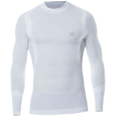 VIVASPORT 5 Maglia Termica Bianca Manica Lunga - Abbigliamento Sportivo VIVASPORT 5 Maglia Termica Bianca Manica Lunga - Abbigliamento Sportivo