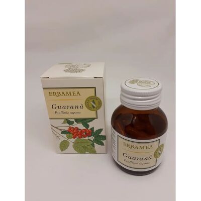 Erbamea Guarana 50 Capsules - Energisant Naturel - Publicité Erbamea Guarana 50 Capsules - Energisant Naturel - Publicité