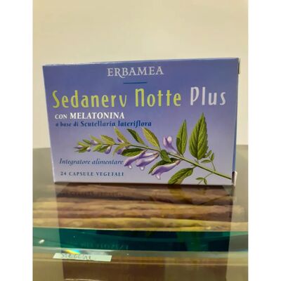 Erbamea Srl Sedanerv Notte Plus - Supporto al Sonno - 24 Capsule Erbamea Srl Sedanerv Notte Plus - Supporto al Sonno - 24 Capsule
