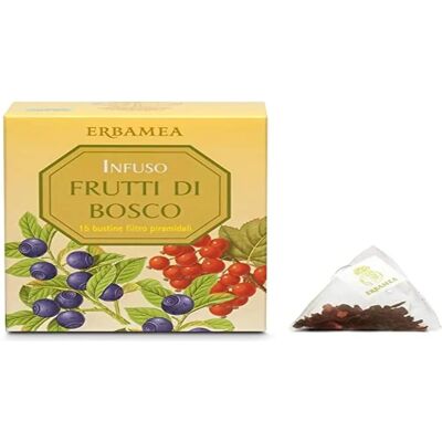 Erbamea Srl Tè alle Frutti di Bosco - Biologico, 45g o 15 Bustine Erbamea Srl Tè alle Frutti di Bosco - Biologico, 45g o 15 Bustine