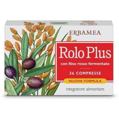Erbamea Srl Rolo Plus - Supporto del metabolismo dei lipidi - 36 Capsule Erbamea Srl Rolo Plus - Supporto del metabolismo dei lipidi - 36 Capsule