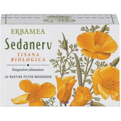 Tè alle Erbe Organico Sedativo Erbamea - 20 Bustine Tè alle Erbe Organico Sedativo Erbamea - 20 Bustine