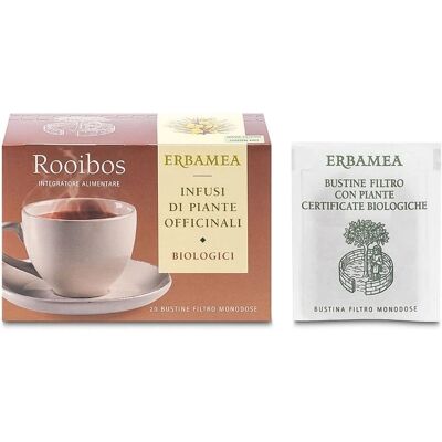 Erbamea Srl RooiBos Tè alle Erbe Biologico - 20 Filtri Erbamea Srl RooiBos Tè alle Erbe Biologico - 20 Filtri