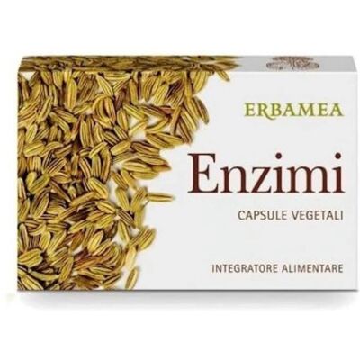 Enzimi Erbamea - Supporto digestivo fungino - 24 capsule vegetali Enzimi Erbamea - Supporto digestivo fungino - 24 capsule vegetali