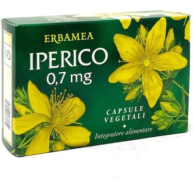 Erbamea Iperico 36 Capsule Vegetali - Supporto Umore e Stress Erbamea Iperico 36 Capsule Vegetali - Supporto Umore e Stress