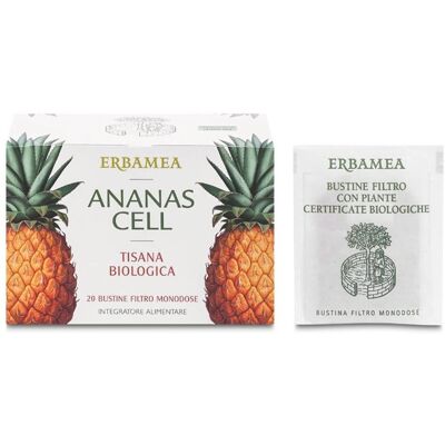 Erbamea - Tisana all'ananas - Supporta la compattezza della pelle Erbamea - Tisana all'ananas - Supporta la compattezza della pelle