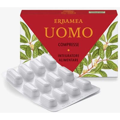 Erbamea Srl - Integratore di Vitalità Maschile con Damiana, Maca, Muira Puama - 24 Compresse Erbamea Srl - Integratore di Vitalità Maschile con Damiana, Maca, Muira Puama - 24 Compresse