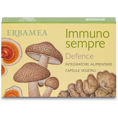 Erbamea - Immunosempre Defence - 24 Capsule Vegetali - Supporto Immunitario Erbamea - Immunosempre Defence - 24 Capsule Vegetali - Supporto Immunitario