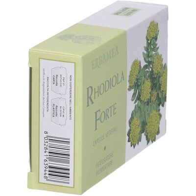 Erbamea Srl Rhodiola Forte - Supporto Energia & Affaticamento - 24 Capsule Erbamea Srl Rhodiola Forte - Supporto Energia & Affaticamento - 24 Capsule