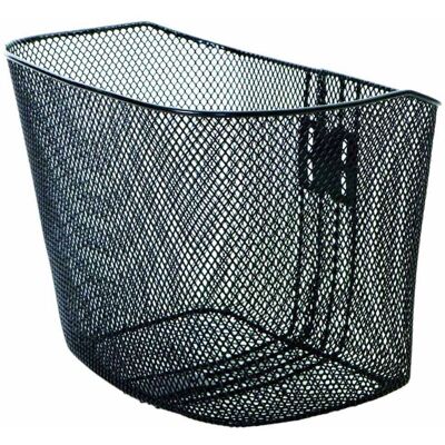 Panier de Vélo Bonin IVC419 - Design rétiné arrière noir - Publicité Panier de Vélo Bonin IVC419 - Design rétiné arrière noir - Publicité