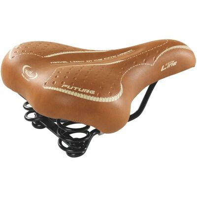 Montegrappa Future Lady Citybike Miele - Selle pour Vélo Urbain - Publicité Montegrappa Future Lady Citybike Miele - Selle pour Vélo Urbain - Publicité