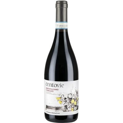 Umani Ronchi Centovie 2019 - Vin Rouge - Publicité Umani Ronchi Centovie 2019 - Vin Rouge - Publicité