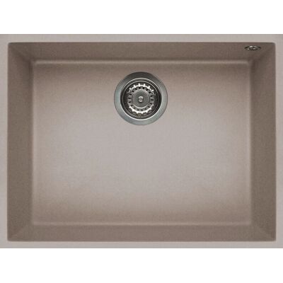 Lavello incasso in granito Elleci Quadra 110 G43 Tortora - Lavabo da cucina Lavello incasso in granito Elleci Quadra 110 G43 Tortora - Lavabo da cucina