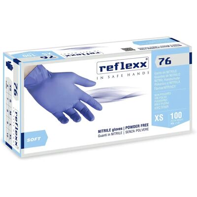 REFLEXX Guanti in Nitrile Senza Polvere XL - Sicuri per Alimenti REFLEXX Guanti in Nitrile Senza Polvere XL - Sicuri per Alimenti