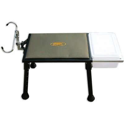 Asiento de pesca Lineaeffe Panchetto con soporte para caña - Asiento de pesca Asiento de pesca Lineaeffe Panchetto con soporte para caña - Asiento de pesca