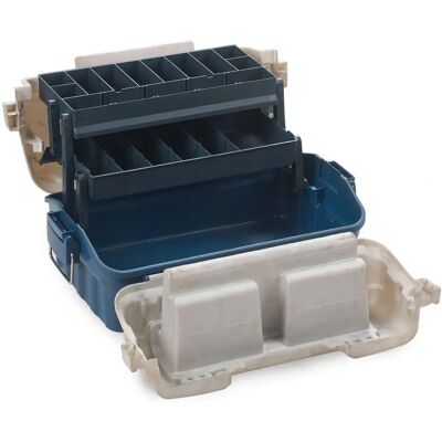 Caja de Pesca LINEAEFFE con 2 Bandejas - Contenedor de pesca Caja de Pesca LINEAEFFE con 2 Bandejas - Contenedor de pesca