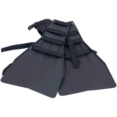 Lineaeffe Marca Aletas para Bote de Vientre Negro - Fins para Pesca en Flotador Lineaeffe Marca Aletas para Bote de Vientre Negro - Fins para Pesca en Flotador