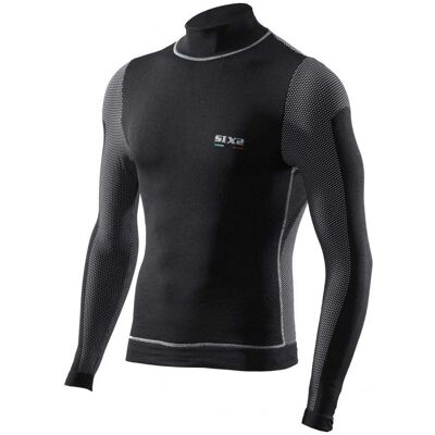 Sixs Schwarzes TS4 Funktionsshirt - Outdoor Sportbekleidung Sixs Schwarzes TS4 Funktionsshirt - Outdoor Sportbekleidung