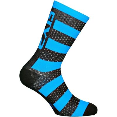 Calze di Lusso in Lana Merino Sixs - Termiche Invernali - Nero / Blu Calze di Lusso in Lana Merino Sixs - Termiche Invernali - Nero / Blu