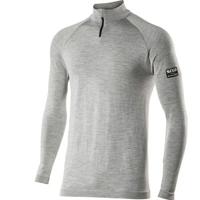 Maglietta funzionale unisex grigia TS13 Merino - Strato base Maglietta funzionale unisex grigia TS13 Merino - Strato base