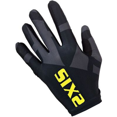 Sixs Sommer MTB Fahrradhandschuhe - Off Road - Schwarz Gelb Sixs Sommer MTB Fahrradhandschuhe - Off Road - Schwarz Gelb