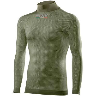Sixs TS3 Grünes Funktionsshirt - Atmungsaktiv, Feuchtigkeitskontrolle Sixs TS3 Grünes Funktionsshirt - Atmungsaktiv, Feuchtigkeitskontrolle
