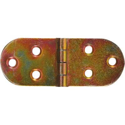 Bricoman - Tecnomat - 30x80 mm - Zincato Giallo - Cerniere Bricoman - Tecnomat - 30x80 mm - Zincato Giallo - Cerniere