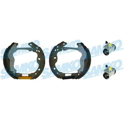 SAMKO KEG620 Remschoenen voor Suzuki SX4, Fiat Sedici - Remschoenen SAMKO KEG620 Remschoenen voor Suzuki SX4, Fiat Sedici - Remschoenen