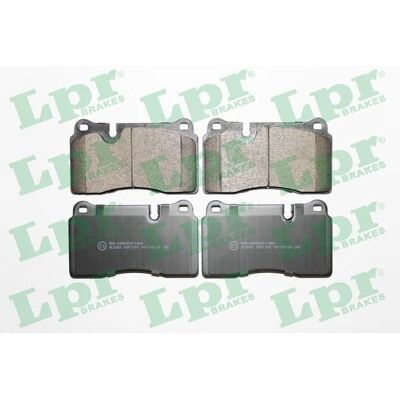 LPR 05P1376 Pastillas de freno - Delanteras, Compatible con Audi, Seat, VW LPR 05P1376 Pastillas de freno - Delanteras, Compatible con Audi, Seat, VW