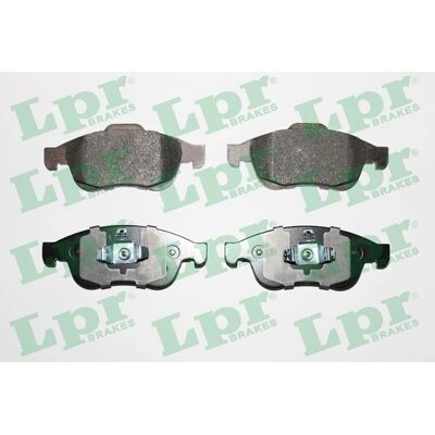 LPR 05P1493 Renault Megane Scenic Duster Nissan - Pastiglie freno LPR 05P1493 Renault Megane Scenic Duster Nissan - Pastiglie freno