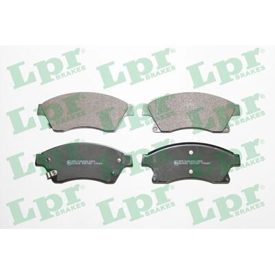 LPR 05P1581 Pastiglie freno anteriore Chevrolet Opel Astra LPR 05P1581 Pastiglie freno anteriore Chevrolet Opel Astra