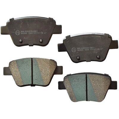 LPR 05P1608 Remblokken - Achter Geschikt voor Audi, Seat, Skoda, VW LPR 05P1608 Remblokken - Achter Geschikt voor Audi, Seat, Skoda, VW