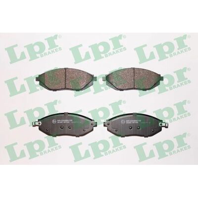 LPR 05P1629 Pastiglie freno - Chevrolet Spark LPR 05P1629 Pastiglie freno - Chevrolet Spark