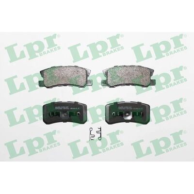LPR 05P1639 Kit Pastiglie Freno - Mitsubishi ASX SUV, Jeep Compass, Dodge Caliber LPR 05P1639 Kit Pastiglie Freno - Mitsubishi ASX SUV, Jeep Compass, Dodge Caliber