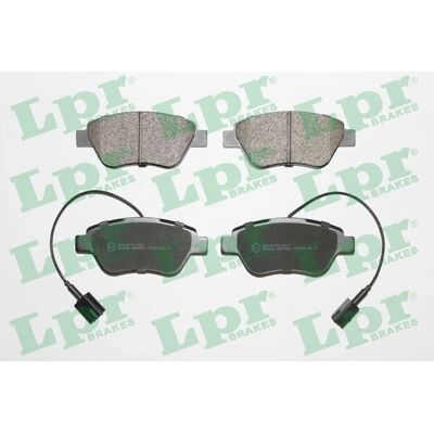 LPR Pastiglie dei Freni - Compatibile con Alfa Romeo Mito, Citroën Nemo, Fiat 500 LPR Pastiglie dei Freni - Compatibile con Alfa Romeo Mito, Citroën Nemo, Fiat 500