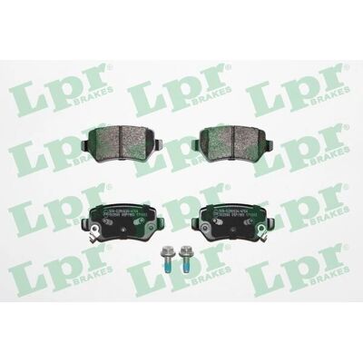 LPR Kia Cee'd Pro Rear Brake Pads Set - Disc Brake LPR Kia Cee'd Pro Rear Brake Pads Set - Disc Brake