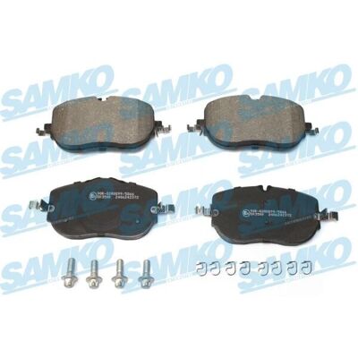 SAMKO 5SP2372 - Brake Pads Kit with Screws - Brake Disc - Brake Pads SAMKO 5SP2372 - Brake Pads Kit with Screws - Brake Disc - Brake Pads