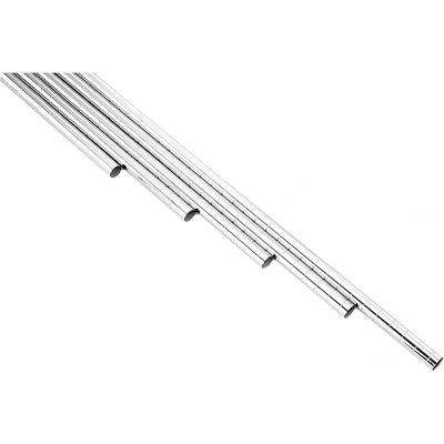 Serena Group Montante regolabile in acciaio cromato - 90 cm - Tubolare per scaffale Serena Group Montante regolabile in acciaio cromato - 90 cm - Tubolare per scaffale