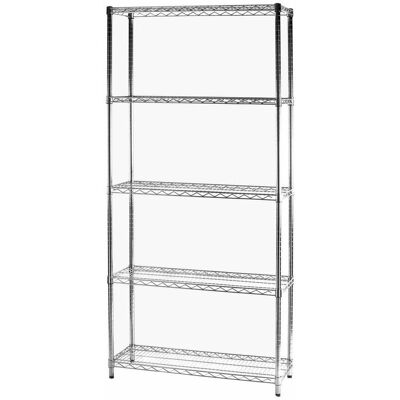 Libreria Serena Archimede - 5 Ripiani Regolabili in Acciaio - 36x91x200cm Libreria Serena Archimede - 5 Ripiani Regolabili in Acciaio - 36x91x200cm