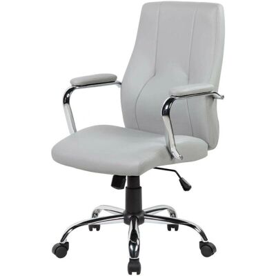 Silla de oficina Hobart de Serena - Ergonómica, Ajustable, Gris Silla de oficina Hobart de Serena - Ergonómica, Ajustable, Gris