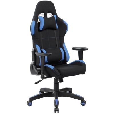 Silla de juego Serenagroup - Ergonómica, Ajustable, Negro y Azul Silla de juego Serenagroup - Ergonómica, Ajustable, Negro y Azul
