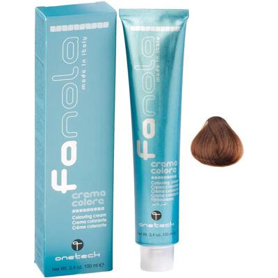 Fanola Haarverf Professionelle Colorcreme 7 03 Warm Blonde - Haarfarbe Fanola Haarverf Professionelle Colorcreme 7 03 Warm Blonde - Haarfarbe