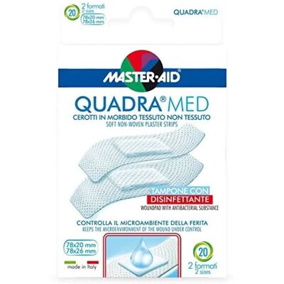Pietrasanta Pharma Spa Master-Aid Quadramed Pansement - Dispositif médical Pietrasanta Pharma Spa Master-Aid Quadramed Pansement - Dispositif médical