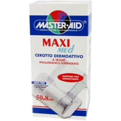 Pietrasanta Pharma Maxi Med Bianco 50x8cm Cerotto Pietrasanta Pharma Maxi Med Bianco 50x8cm Cerotto