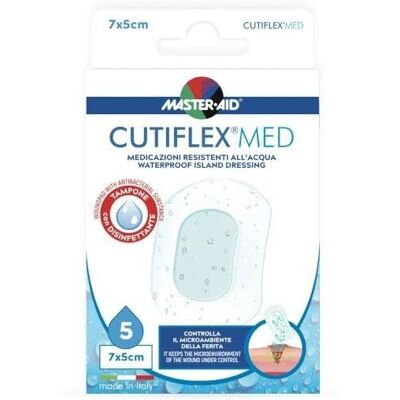 Pietrasanta Pharma Spa Transparent Waterproof Medical Dressing - 7x5 cm Pietrasanta Pharma Spa Transparent Waterproof Medical Dressing - 7x5 cm