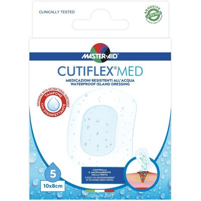 Cerotto impermeabile Master-Aid - 10x8cm - Sterile, Elastico, Impermeabile Cerotto impermeabile Master-Aid - 10x8cm - Sterile, Elastico, Impermeabile