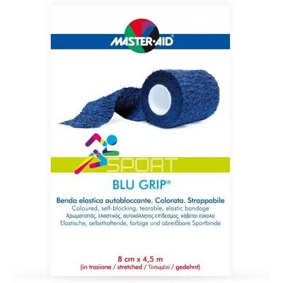 Master-Aid Blugrip Banda Elastica - Supporto e Stabilizzazione Master-Aid Blugrip Banda Elastica - Supporto e Stabilizzazione