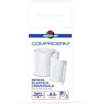 Master-Aid Bande Élastique 8cm x 5m - Bandage élastique - Publicité Master-Aid Bande Élastique 8cm x 5m - Bandage élastique - Publicité