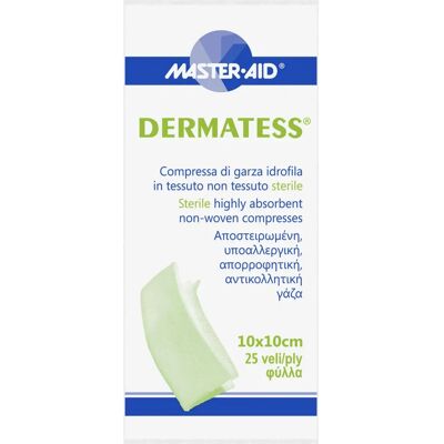 Pietrasanta Pharma Spa Dermatess Compresse - Gazen Stérile Non Tissée 10x10cm - 25 pcs Pietrasanta Pharma Spa Dermatess Compresse - Gazen Stérile Non Tissée 10x10cm - 25 pcs